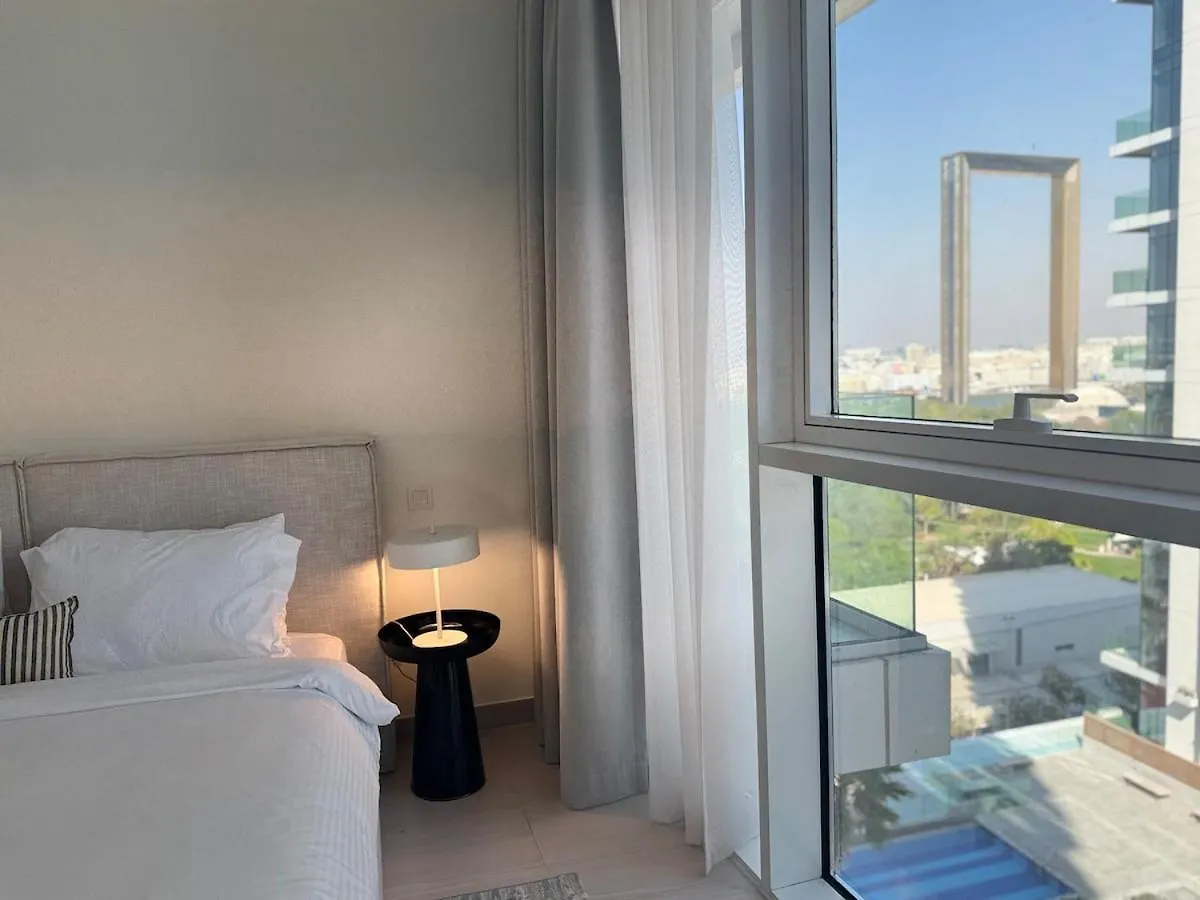 Ashri Luxe Apt, With Dubai Frame Only 5 Mins Downtown Dubai Near Metro Apartment